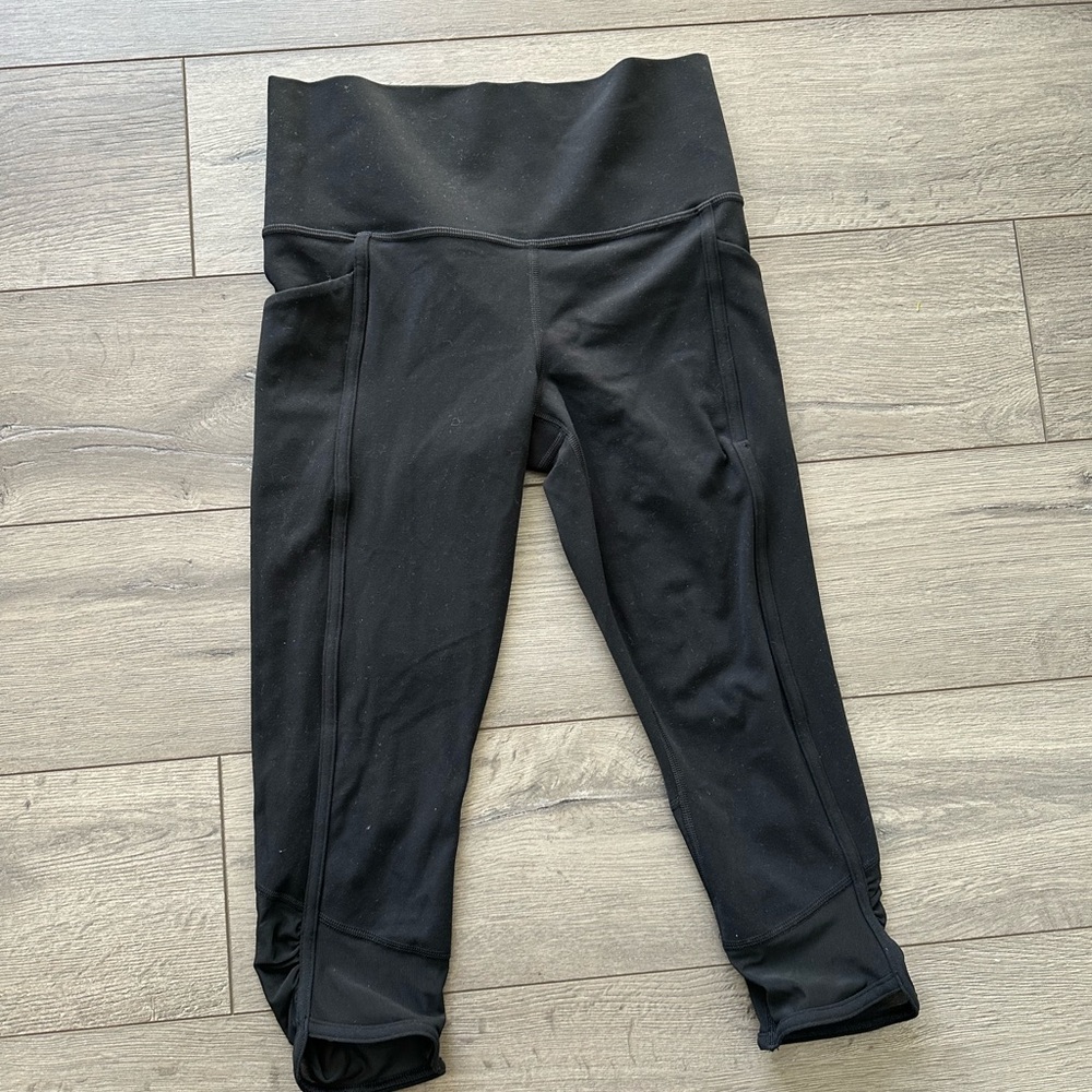 Athleta Women's Black High-Waist Leggings